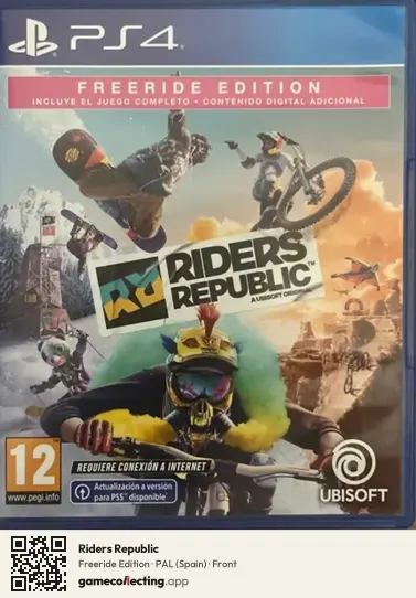 Riders Republic PlayStation 4, Spain box front