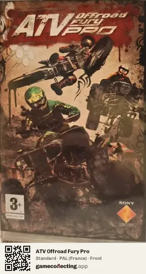 ATV Offroad Fury Pro PlayStation Portable, France box front