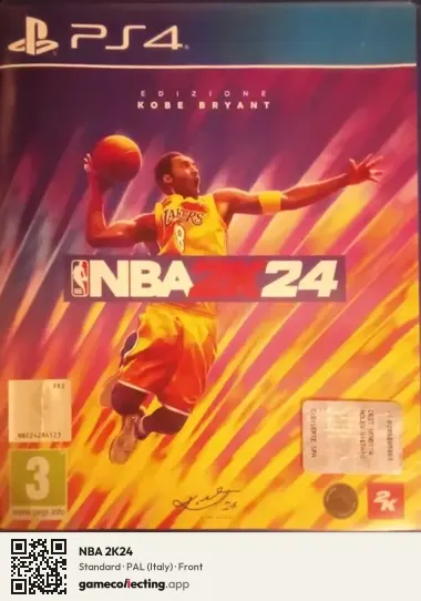 NBA 2K24 PlayStation 4, Italy box front