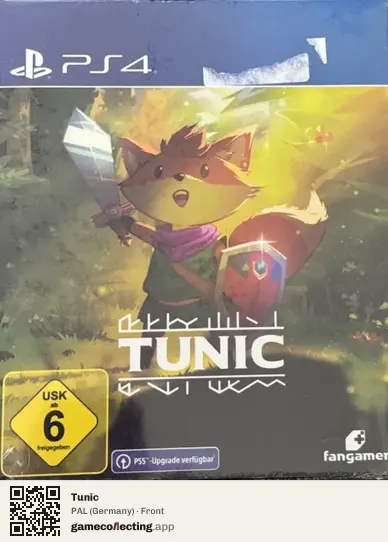 Tunic PlayStation 4, Germany box front