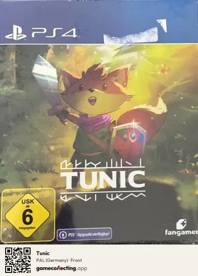 Tunic PlayStation 4, Germany box front