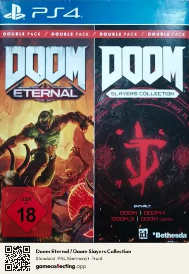 Doom Eternal / Doom Slayers Collection PlayStation 4, Germany box front