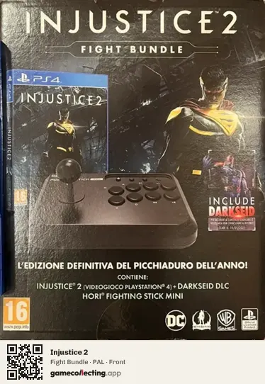 Injustice 2 PlayStation 4, PAL box front