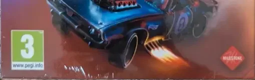 Hot Wheels Unleashed, the PEGI square on its front