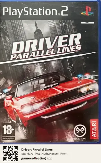 Driver: Parallel Lines PlayStation 2, Netherlands box front