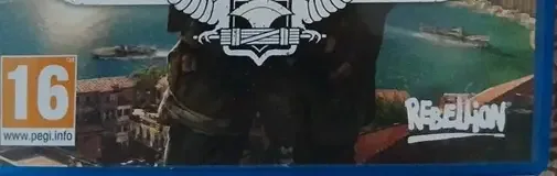 Sniper Elite 4, the PEGI square on its front