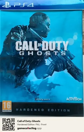Call of Duty: Ghosts PlayStation 4, PAL box front