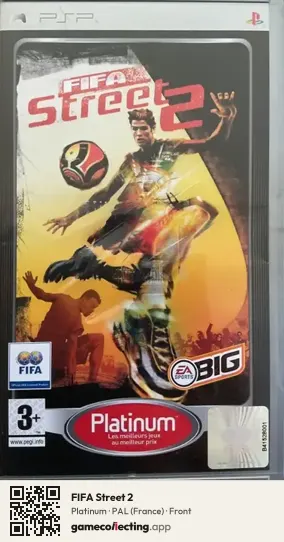 FIFA Street 2 PlayStation Portable, France box front