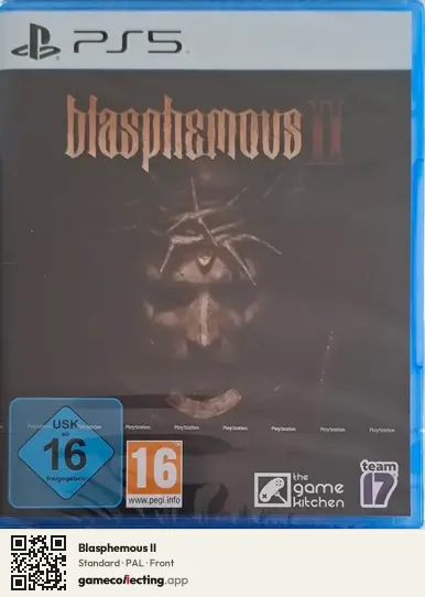 Blasphemous II PlayStation 5, PAL box front