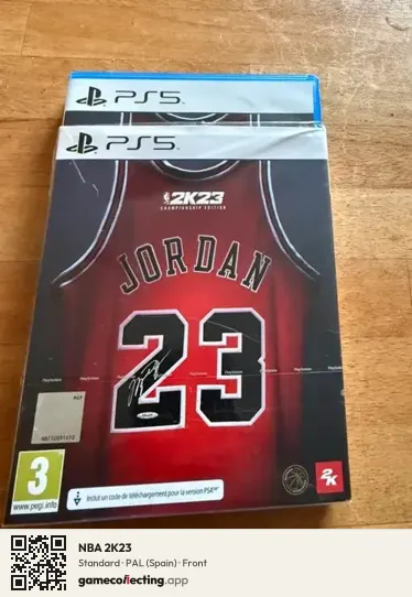 NBA 2K23 PlayStation 5, Spain box front