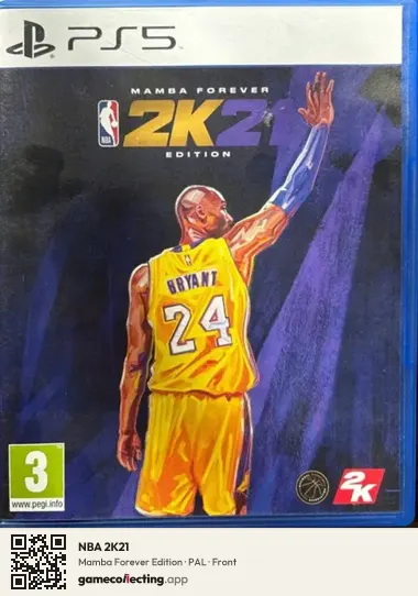 NBA 2K21 PlayStation 5, PAL box front