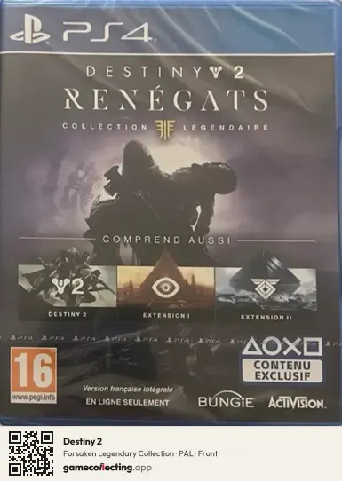Destiny 2 PlayStation 4, PAL box front