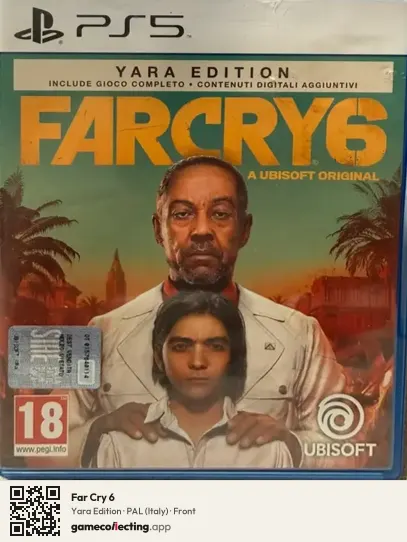 Far Cry 6 PlayStation 5, Italy box front
