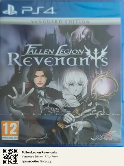 Fallen Legion Revenants PlayStation 4, PAL box front