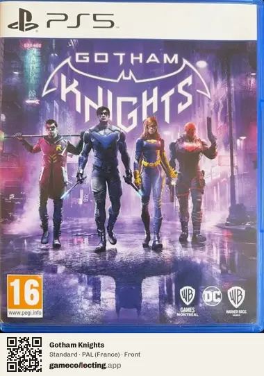 Gotham Knights PlayStation 5, France box front