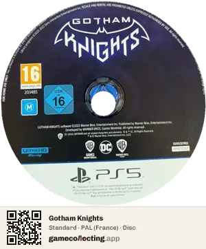 Gotham Knights PlayStation 5, PAL disc