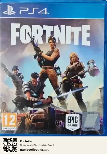 Fortnite PlayStation 4, Italy box front