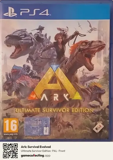 Ark: Survival Evolved PlayStation 4, PAL box front