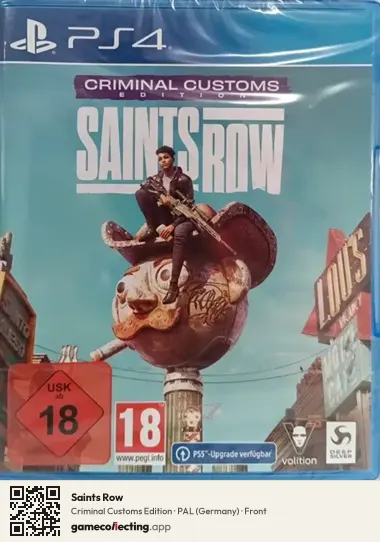 Saints Row PlayStation 4, Germany box front