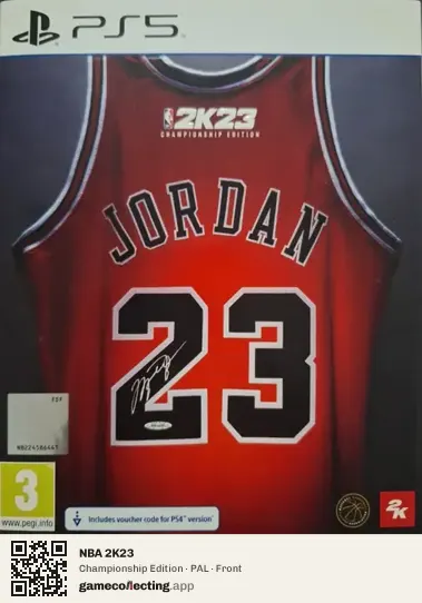 NBA 2K23 PlayStation 5, PAL box front