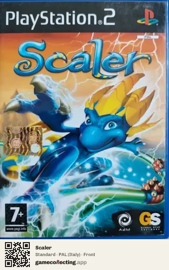 Scaler PlayStation 2, Italy box front