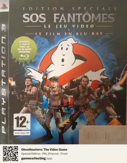 Ghostbusters: The Video Game PlayStation 3, France box front