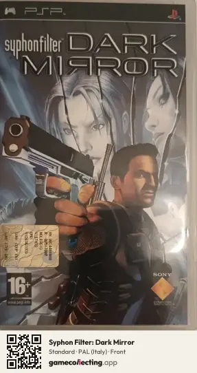 Syphon Filter: Dark Mirror PlayStation Portable, Italy box front