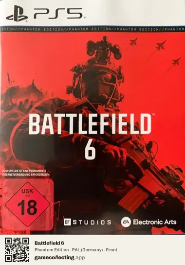 Battlefield 6 PlayStation 5, Germany box front