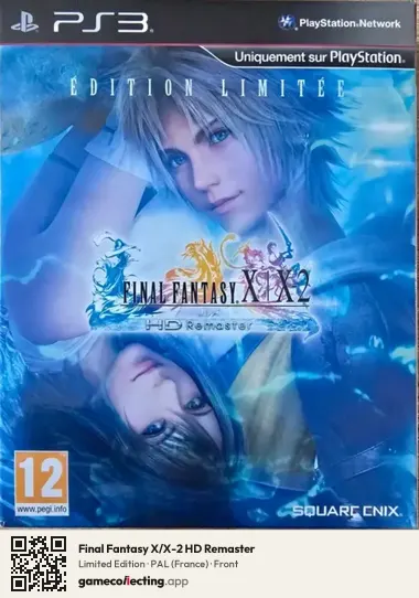 Final Fantasy X/X-2 HD Remaster PlayStation 3, France box front