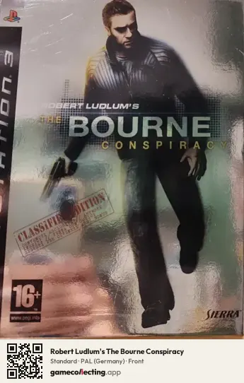 Robert Ludlum's The Bourne Conspiracy PlayStation 3, Germany box front