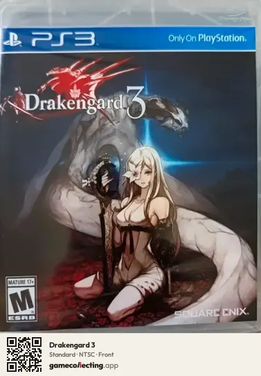 Drakengard 3 PlayStation 3, NTSC box front