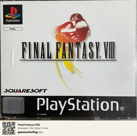 Final Fantasy VIII PlayStation, Italy box front