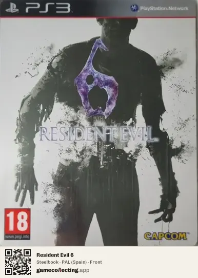 Resident Evil 6 PlayStation 3, Spain box front