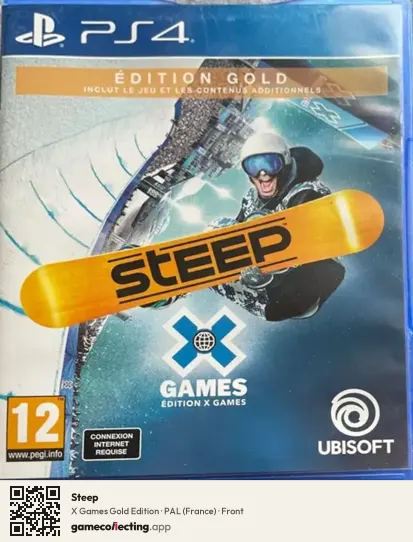 Steep PlayStation 4, France box front