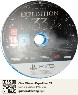 Clair Obscur: Expedition 33 PlayStation 5, PAL disc