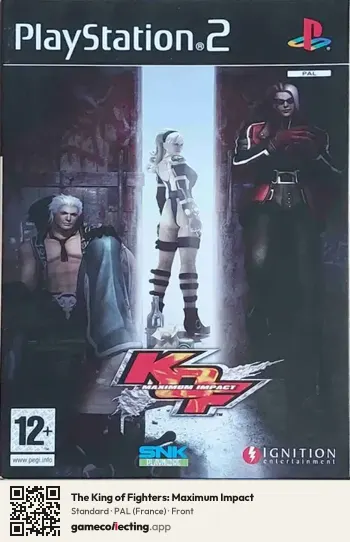 The King of Fighters: Maximum Impact PlayStation 2, France box front