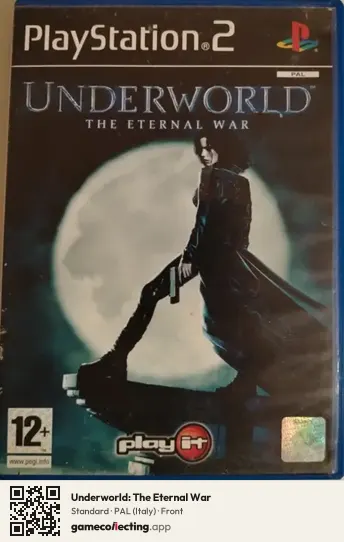 Underworld: The Eternal War PlayStation 2, Italy box front