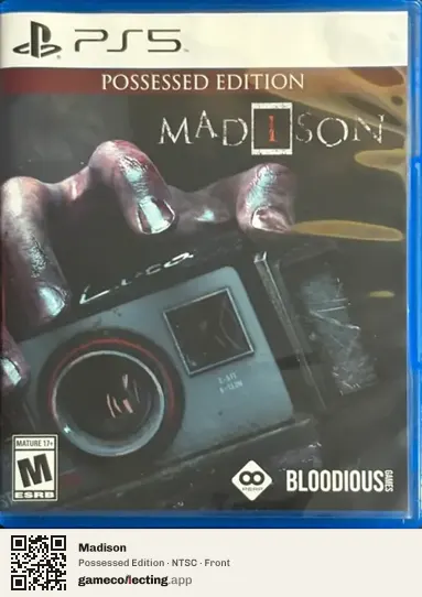 Madison PlayStation 5, NTSC box front