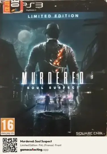 Murdered: Soul Suspect PlayStation 3, France box front
