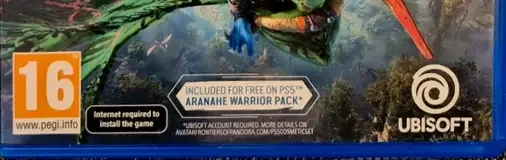 Avatar: Frontiers of Pandora, the USK square on its front