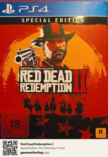 Red Dead Redemption 2 PlayStation 4, Germany box front
