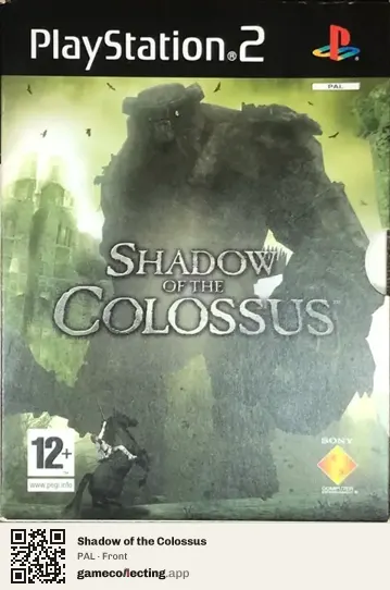 Shadow of the Colossus PlayStation 2, PAL box front