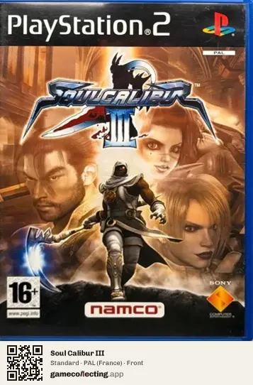 Soul Calibur III PlayStation 2, France box front