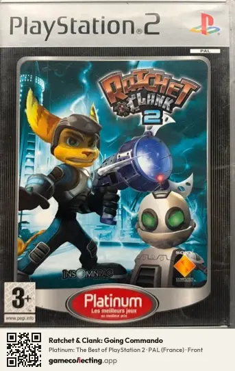 Ratchet & Clank: Going Commando PlayStation 2, France box front
