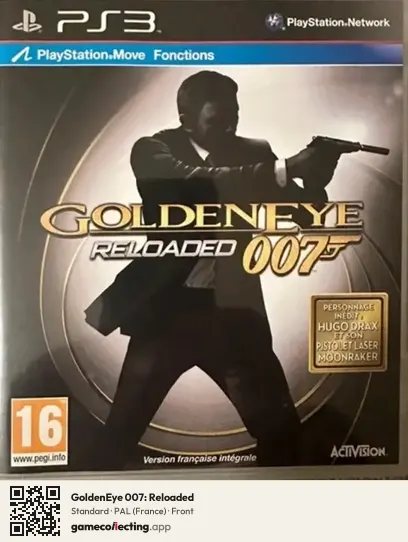 GoldenEye 007: Reloaded PlayStation 3, France box front