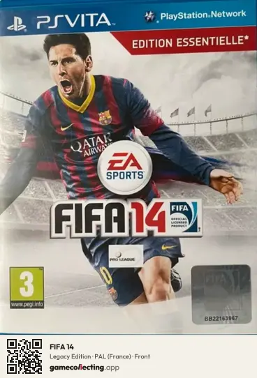 FIFA 14 PlayStation Vita, France box front