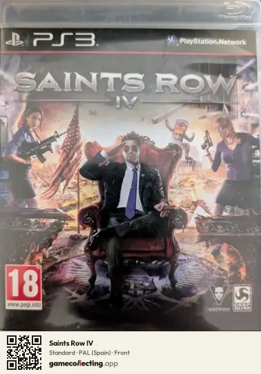 Saints Row IV PlayStation 3, Spain box front