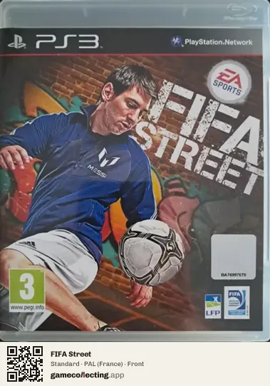 FIFA Street PlayStation 3, France box front