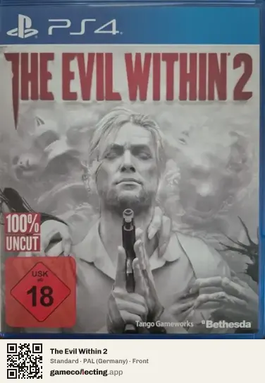 The Evil Within 2 PlayStation 4, Germany box front