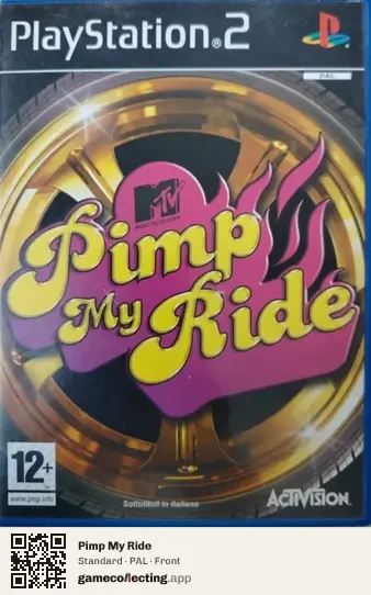 Pimp My Ride PlayStation 2, PAL box front